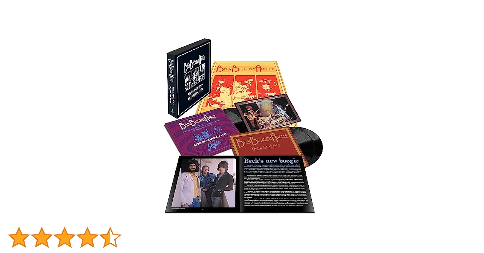 Live In Japan 1973 & Live In London 1974 : Beck Jeff, Bogert